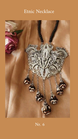 Etnic Necklace and Broche