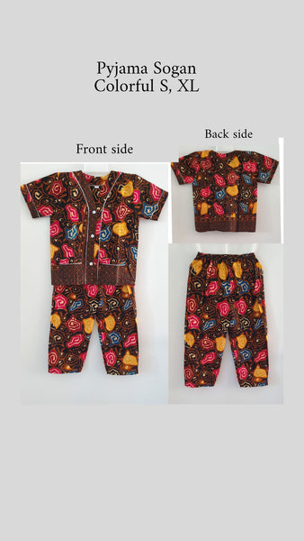 Children Pyjama Colorful Size S and XL