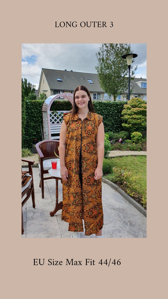 Batik Dress Sleeveless / Short Sleeve