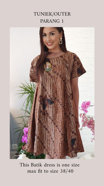 Batik Dress Short Sleeve