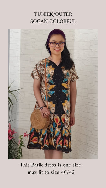 Batik Dress Short Sleeve