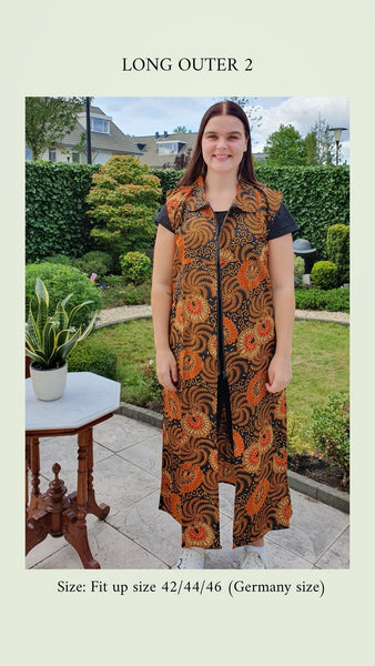 Batik Tunic EU (DE) Fit to size 46