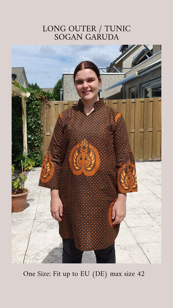 Batik Tunic EU (DE) Fit to size 40-42